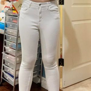 Hollister White Skinny Jeans